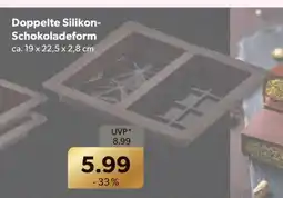 V Markt Doppelte silikon-schokoladeform Angebot