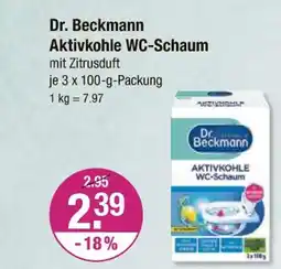 V Markt Dr. beckmann aktivkohle wc-schaum Angebot