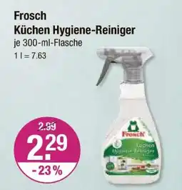 V Markt Frosch küchen hygiene-reiniger Angebot