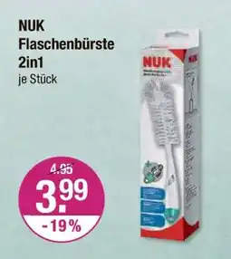 V Markt Nuk flaschenbürste 2in1 Angebot