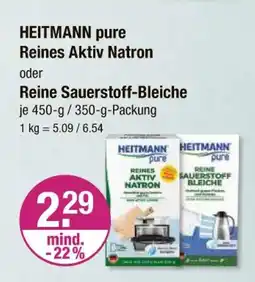 V Markt Heitmann pure reines aktiv natron oder reine sauerstoff-bleiche Angebot