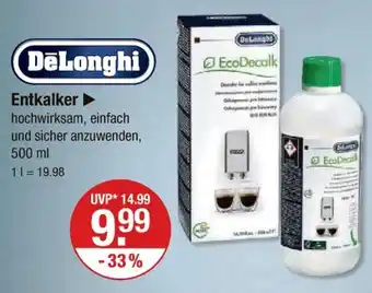 V Markt Delonghi entkalker Angebot