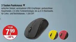 V Markt 3 tasten funkmaus Angebot