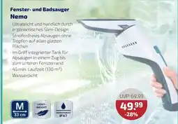 V Markt Nemo fenster- und badsauger Angebot