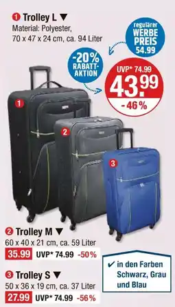 V Markt Trolley l Angebot