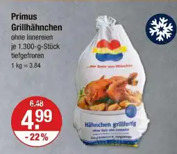 V Markt Servisa primus grillhähnchen Angebot