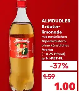 Kaufland Original almdudler kräuterlimonade Angebot