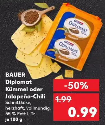 Kaufland Diplomat kümmel oder jalapeño-chili Angebot