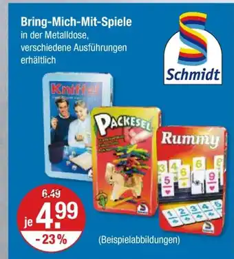 V Markt Schmidt bring-mich-mit-spiele Angebot