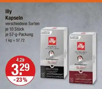 V Markt Illy kapseln Angebot