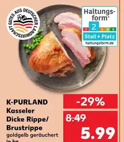 Kaufland K-purland kasseler dicke rippe/ brusttrippe Angebot