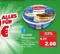 Kaufland Galbani mascarpone Angebot