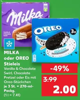 Kaufland Milka oder oreo steileis Angebot