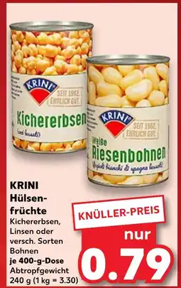 Kaufland Krini hülsenfrüchte Angebot