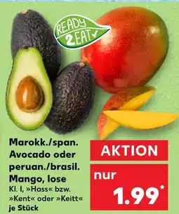 Kaufland Marokk./span. oder peruan./brasil. avocado oder mango, lose Angebot