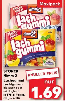 Kaufland Storck fruchtgummis klassisch oder mit joghurt Angebot