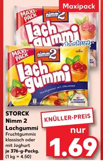 Kaufland Storck fruchtgummis klassisch oder mit joghurt Angebot