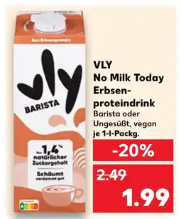 Kaufland Barista vly no milk today erbsenproteindrink Angebot