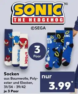 Kaufland Sega socken Angebot