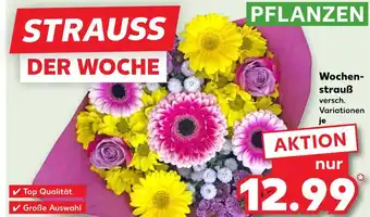 Kaufland Wochenstrauß Angebot