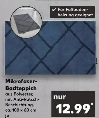 Kaufland Mikrofaser-badteppich Angebot