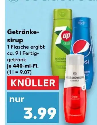 Kaufland Sodastream 7up oder pepsi oder cola Angebot