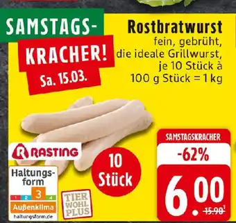 Edeka Rostbratwurst Angebot