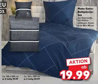 Kaufland Mako-satin-bettwäsche-set Angebot