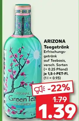 Kaufland Original arizona teegetränk Angebot