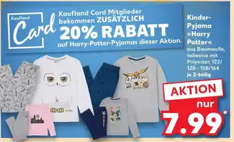 Kaufland Harry potter kinder-pyjama Angebot