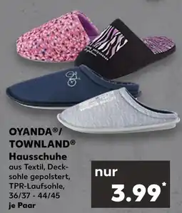 Kaufland Oyanda oder townland hausschuhe Angebot