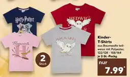 Kaufland Harry potter oder hogwarts oder hedwig kinder-t-shirts Angebot