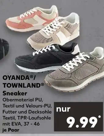 Kaufland Oyanda oder townland sneaker Angebot