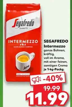 Kaufland Segafredo zanetti intermezzo Angebot