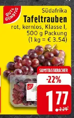 Edeka Südafrika Tafeltrauben Angebot