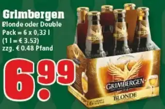 trinkgut Grimbergen 6x0,33L Angebot