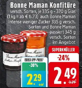 Edeka Bonne Maman Konfitüre Angebot