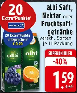 Edeka albi Saft, Nektar oder Fruchtsaftgetränke Angebot