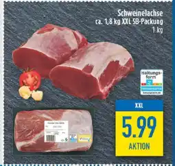 diska Schweinelachse Angebot