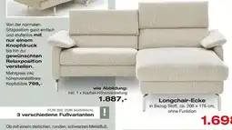 külkens+sohn Polstermöbel Longchair-ecke Angebot