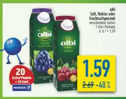 diska albi Saft, Nektar oder Fruchtsaftgetränk Angebot