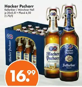 Trink und Spare Hacker Pschorr 20x0,5L Angebot