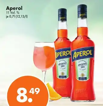 Trink und Spare Aperol 0,7L Angebot