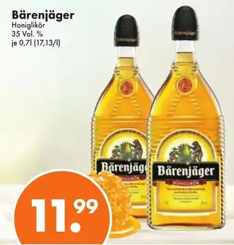 Trink und Spare Bärenjäger 0,7L Angebot