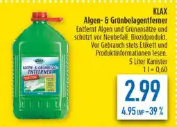 diska KLAX Algen- & Grünbelagentferner Angebot