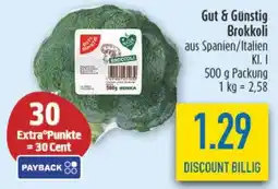 diska Gut & Günstig Brokkoli Angebot