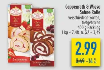 diska Coppenrath & Wiese Sahne Rolle Angebot