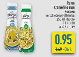 diska Rama Cremefine zum Kochen Angebot