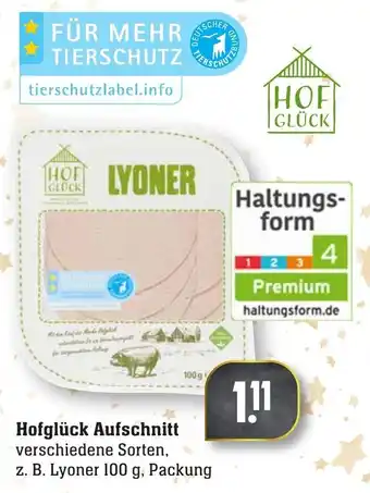 nah & gut Hofglück Aufschnitt 100g Angebot