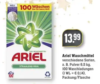 nah & gut Ariel Waschmittel Angebot